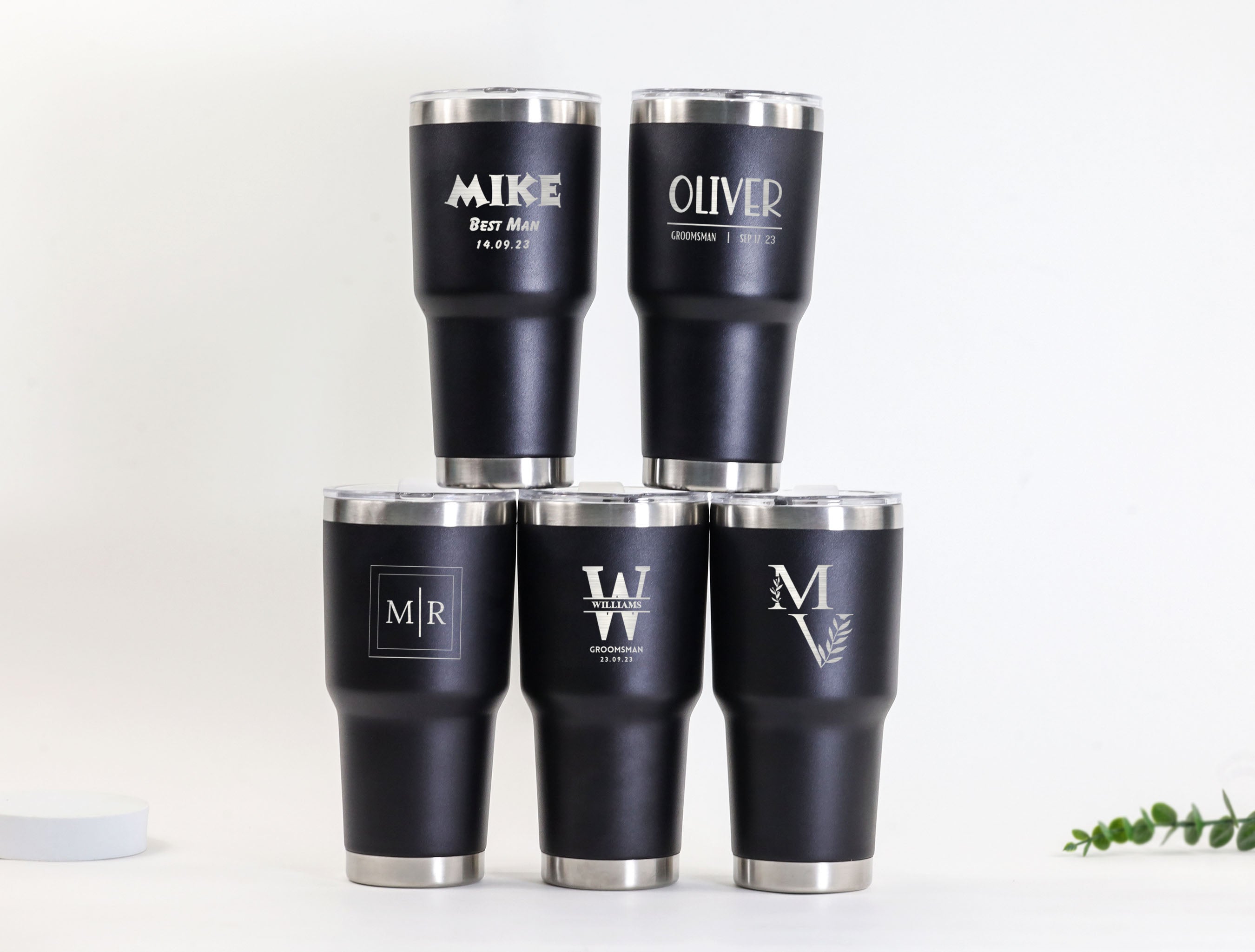 Personalised Party Men Stainless Steel Tumblers